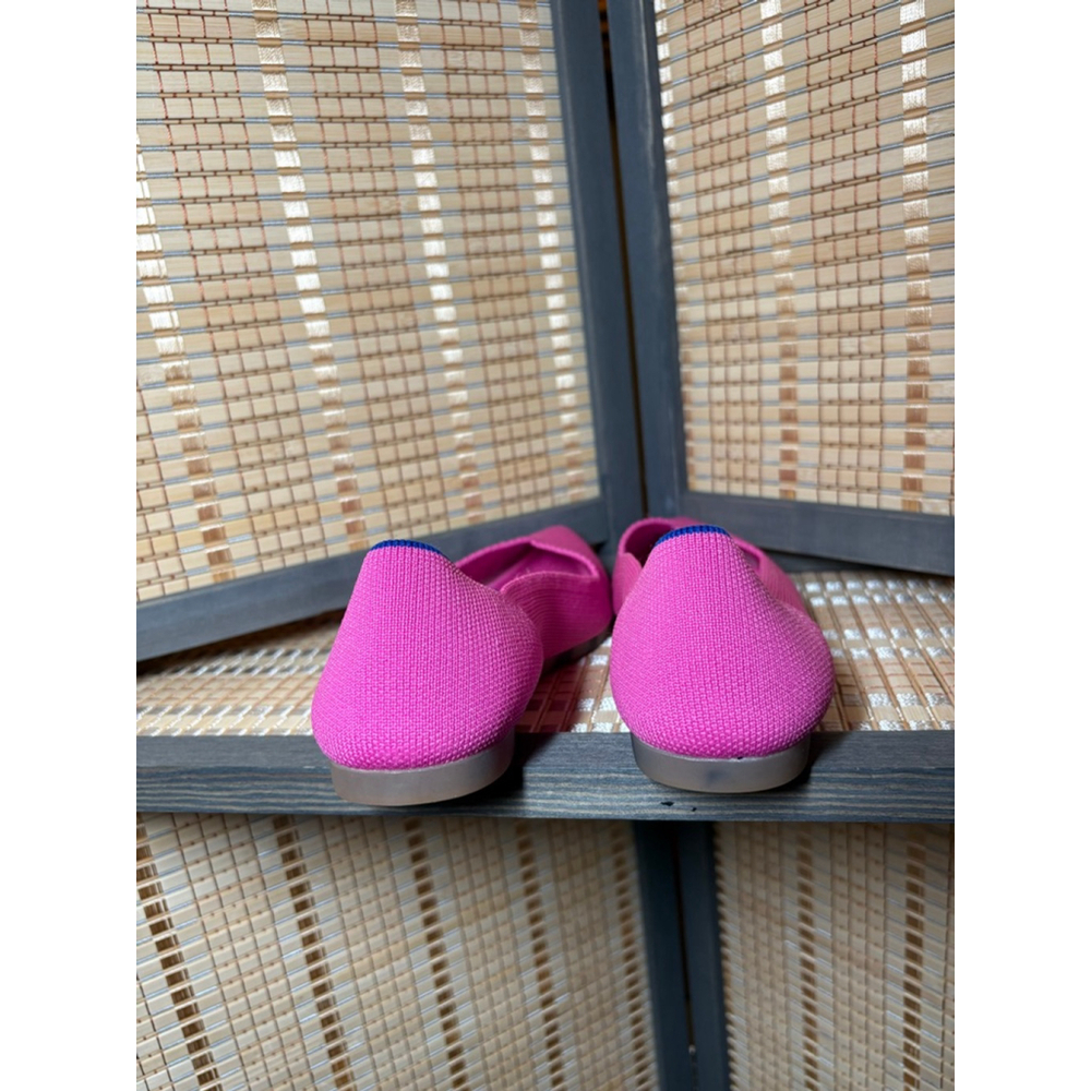 Women's Rothy's The Point in Dragonfruit w/ Tortoise Shell Soles - Picture 3 of 5